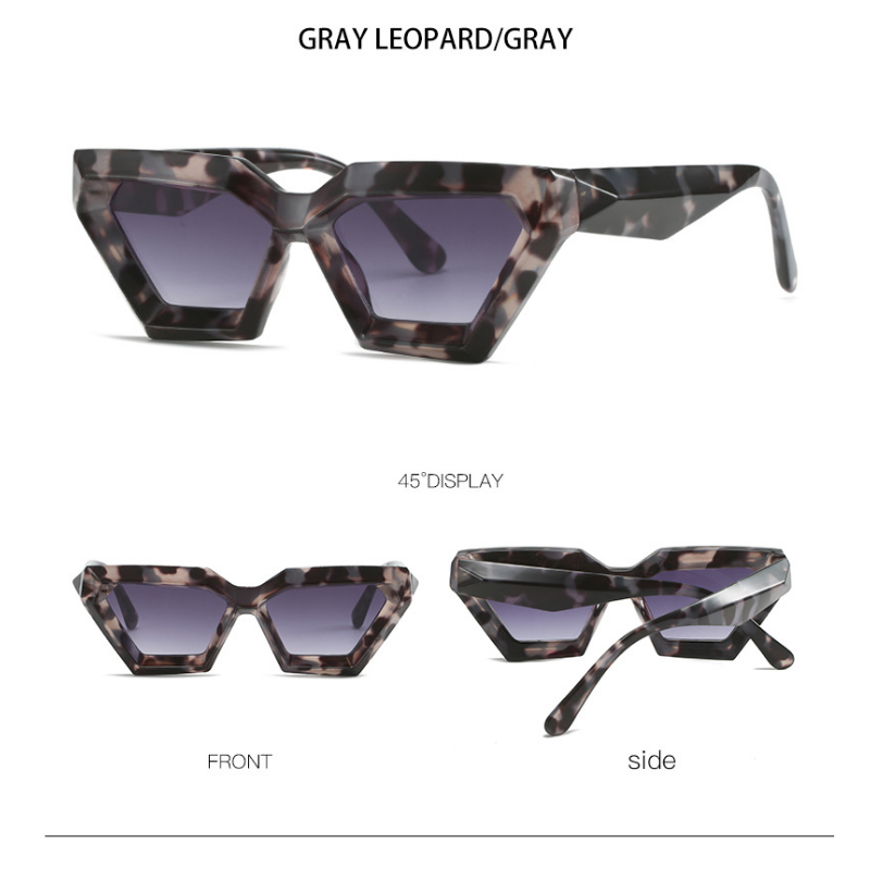 Wholesale Personality Irregular PC Sunglasses